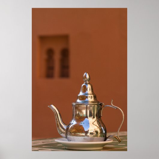 Poster Théière marocaine (Devant)