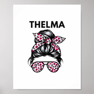 Poster Thelma Copine Correspondante Mignonne Vacances En