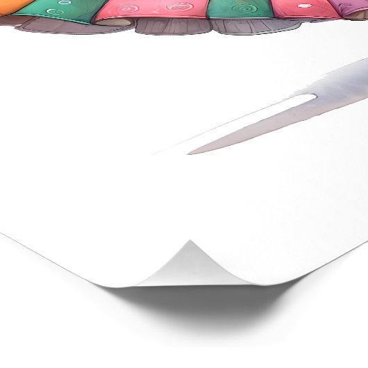 Poster Thème Caractères Masquerade uniques (Coin)