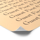 Poster Thème Classy Seashore (Coin)