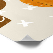 Poster Thème d'automne Motif en mosaïque (Coin)