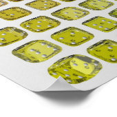 Poster Thème de dé II (Coin)