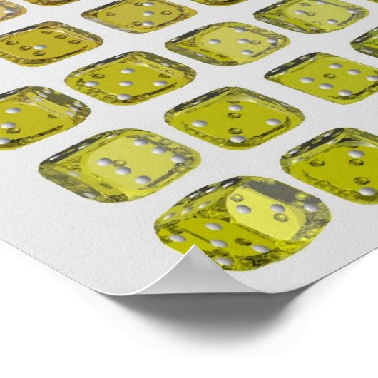 Poster Thème de dé II (Coin)