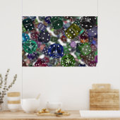 Poster Thème de dé VII (Cuisine)