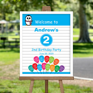 Poster Thème de la fête de bienvenue