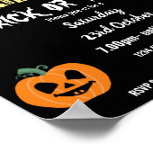 Poster thème de soirée Halloween (Coin)