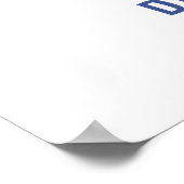 Poster Thème de train modifiable Anniversaire Panneau per (Coin)