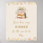 Poster Thème du livre Combien de baisers Fête des mariées (Devant)