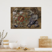 Poster Thème et variantes du Timepiece (Cuisine)