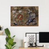 Poster Thème et variantes du Timepiece (Bureau à domicile)