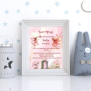 Poster Thème Fairy Whimsical