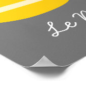 Poster Thème français Le Macaron mignon gâteau (Coin)