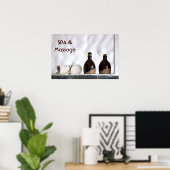 Poster Thème spa (Bureau à domicile)