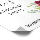 Poster Thème vin, fête adulte, signe d'accueil (Coin)