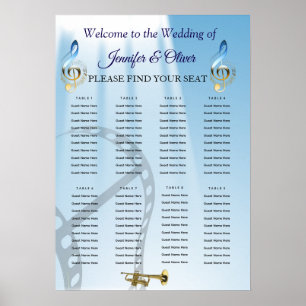 Poster Thèmes de célébration pour les amoureux de la musi