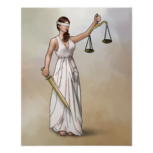 Poster Themis - Lady Justice (Devant)