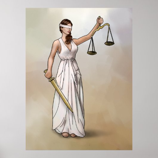 Poster Themis - Lady Justice (Devant)