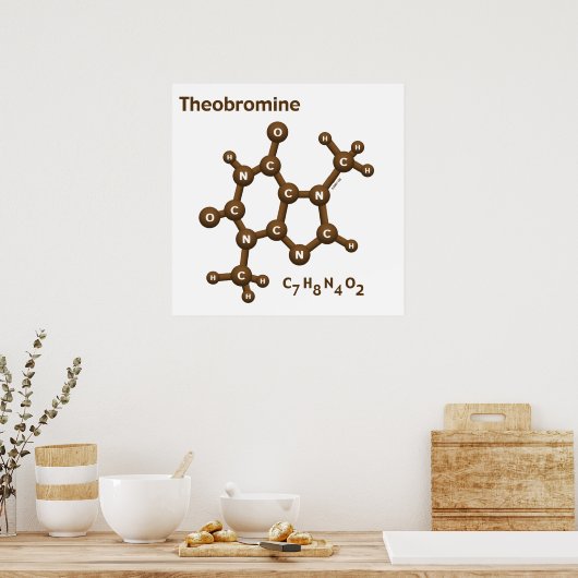 Poster Théobromine (Cuisine)