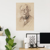 Poster Theodor Fontane, 1896 (Bureau à domicile)