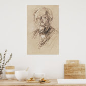 Poster Theodor Fontane, 1896 (Cuisine)