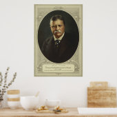 Poster Theodore Roosevelt (Cuisine)