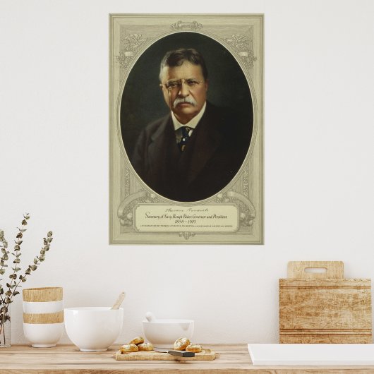 Poster Theodore Roosevelt (Cuisine)