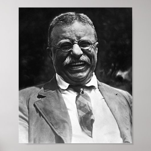Poster Théodore Roosevelt, rire Photo (Devant)