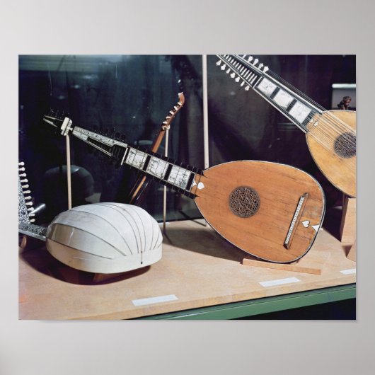 Poster Theorbo, 1637 (Devant)