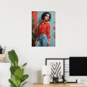 Poster Théorie des couleurs (Bureau à domicile)