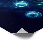 Poster Théorie multivers visuel Univers parallèles sur un (Coin)