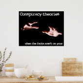 Poster Théories du complot (Cuisine)