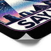 Poster Théoristes des astronautes anciens disent oui Alie (Coin)