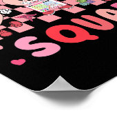 Poster Thérapeute Comportemental Rétro Saint-Valentin Com (Coin)