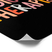 Poster Thérapeute en santé mentale Comportement (Coin)