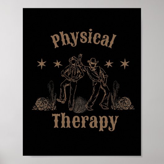 Poster Thérapeute physique occidental Pt Traitement Pta D (Devant)