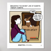 POSTER THÉRAPIE À RABBIT (Devant)