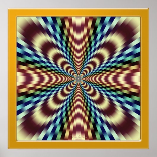 Poster Thérapie de vibration optique hypnotique (Devant)