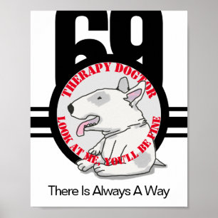 Poster Thérapie Dogtor Doodle Art