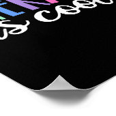 Poster Thérapie Est Cool Autosoins Mentale S (Coin)