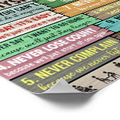 Poster Thérapie historique vintage (Coin)