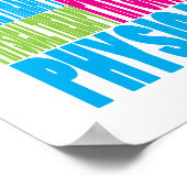 Poster Thérapie physique colorée (Coin)