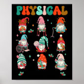 Poster Thérapie physique de Noël Gnome Physica (Devant)