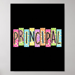 Poster Thérapie Principale Rétro Retour à l'école Couleur