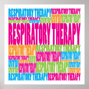 Poster Thérapie respiratoire colorée
