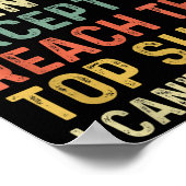 Poster There Is Nothing I Can't Do Except Reach The Top S (Coin)