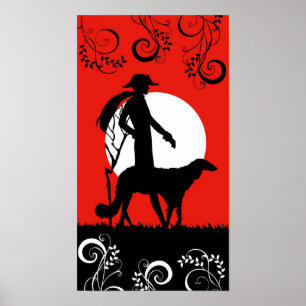 Poster THERESA en rouge