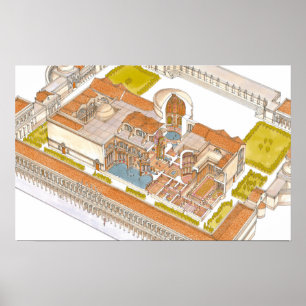 Poster Thermes de Caracalla Rome