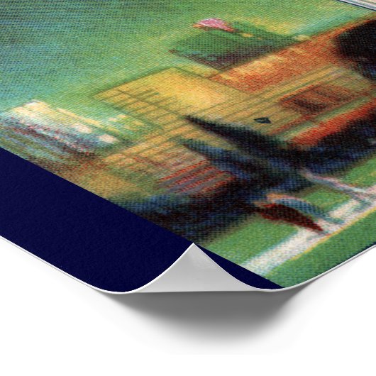 Poster Thermomètre Havoline (Coin)