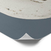 Poster Thermomètre vintage (Coin)