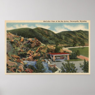 Poster Thermopolis, Wyoming